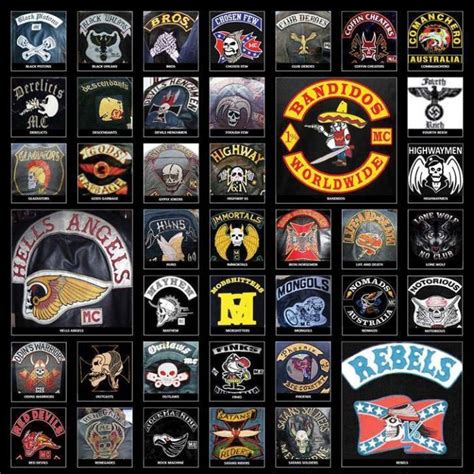 Pagan motorcycle gang emblems